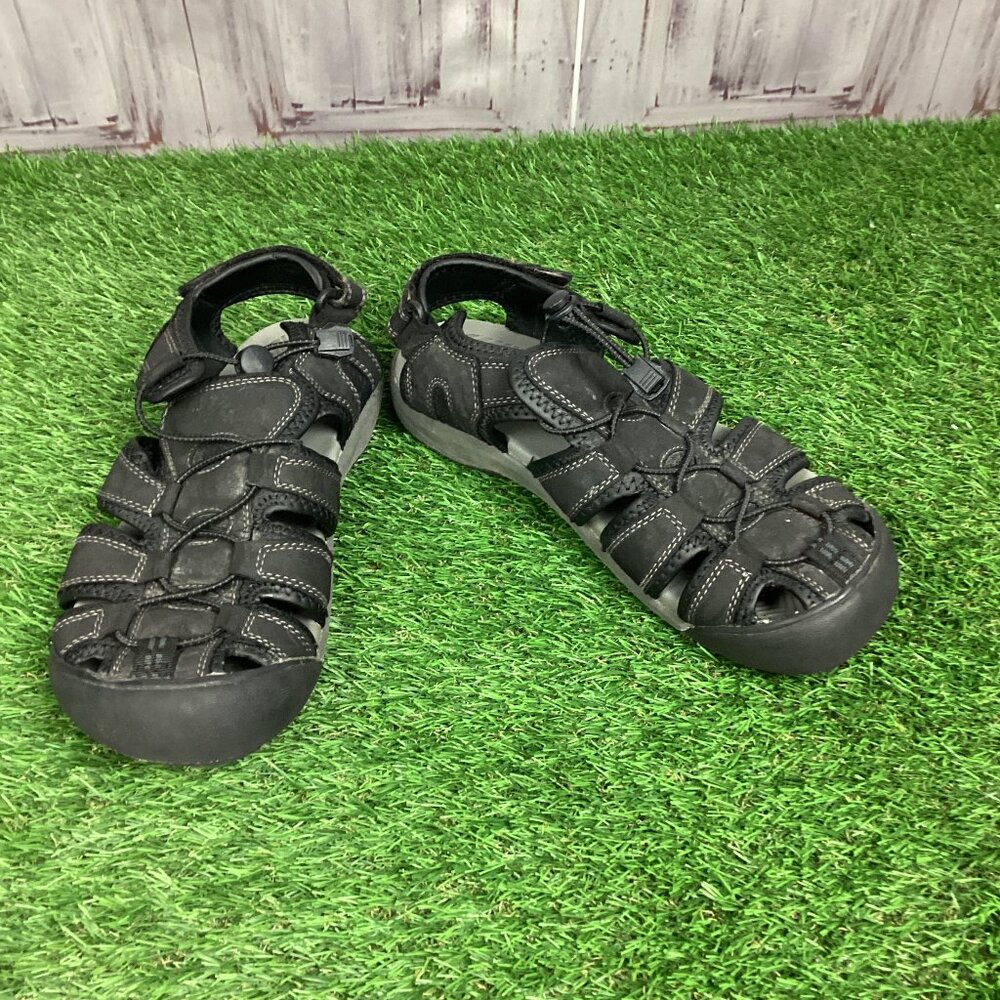 Khombu Black Travis Active Sandals 8M